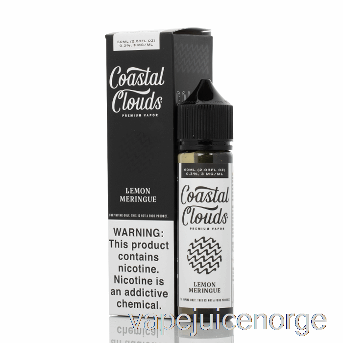 Vape Juice Sitron Marengs - Coastal Clouds Co. - 60ml 0mg